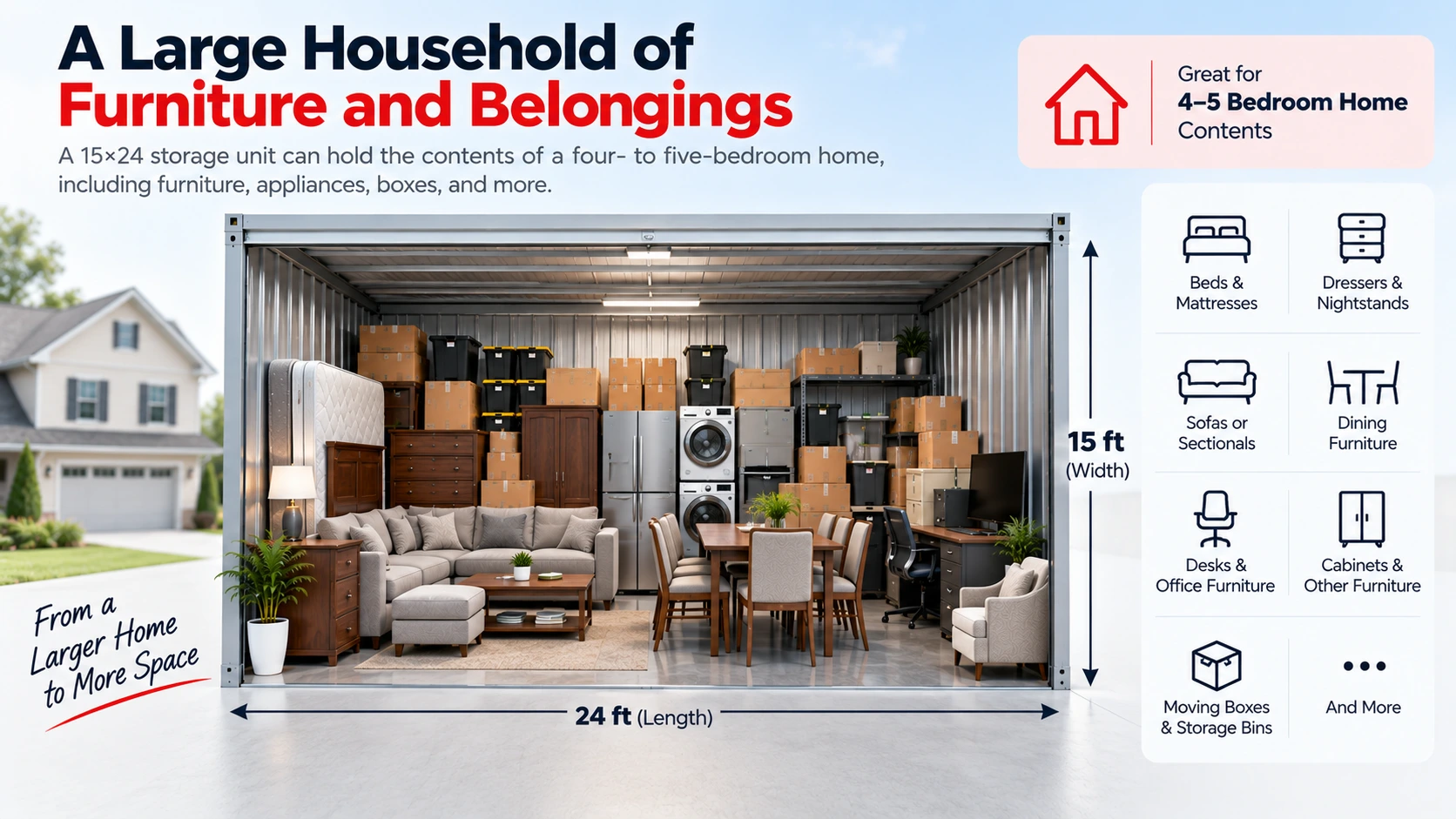Large Household Storage Guide