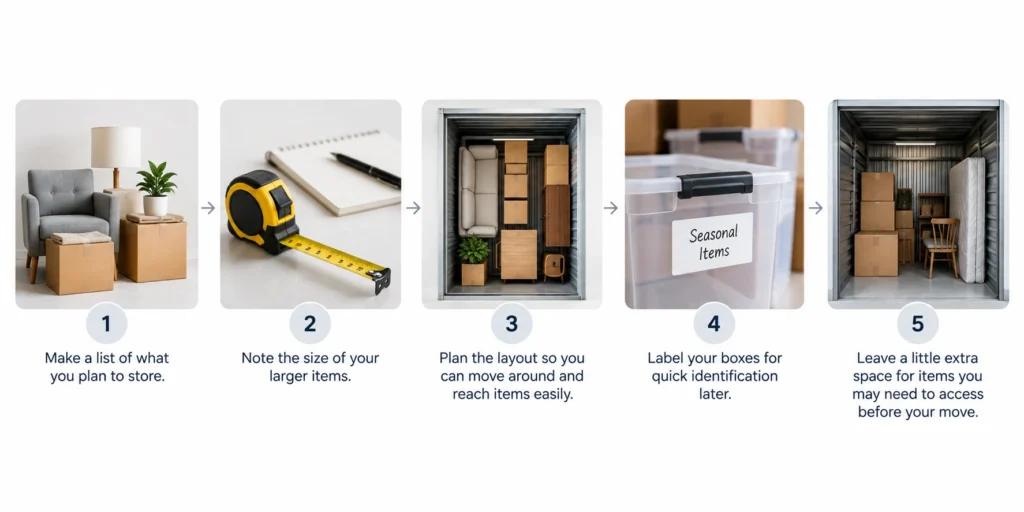 Self-Storage Planning in Five Steps